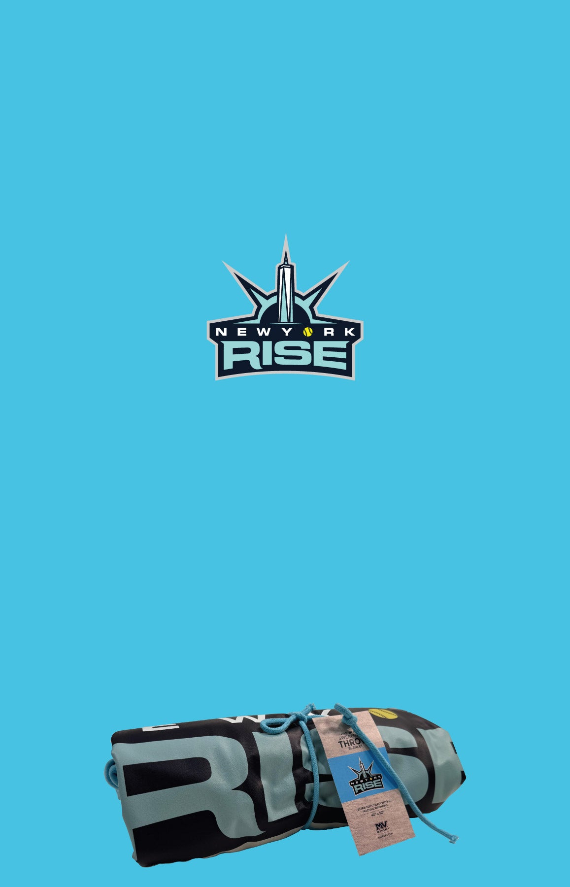 Rise - Logo Fleece Throw Blanket