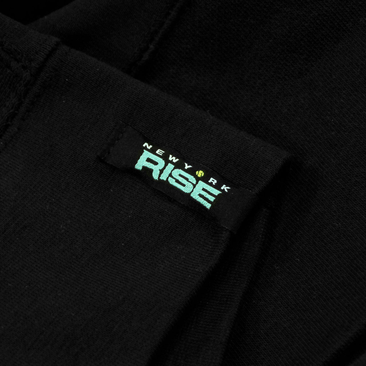 The New York Rise - Classic Front Pouch Hoodie - Black