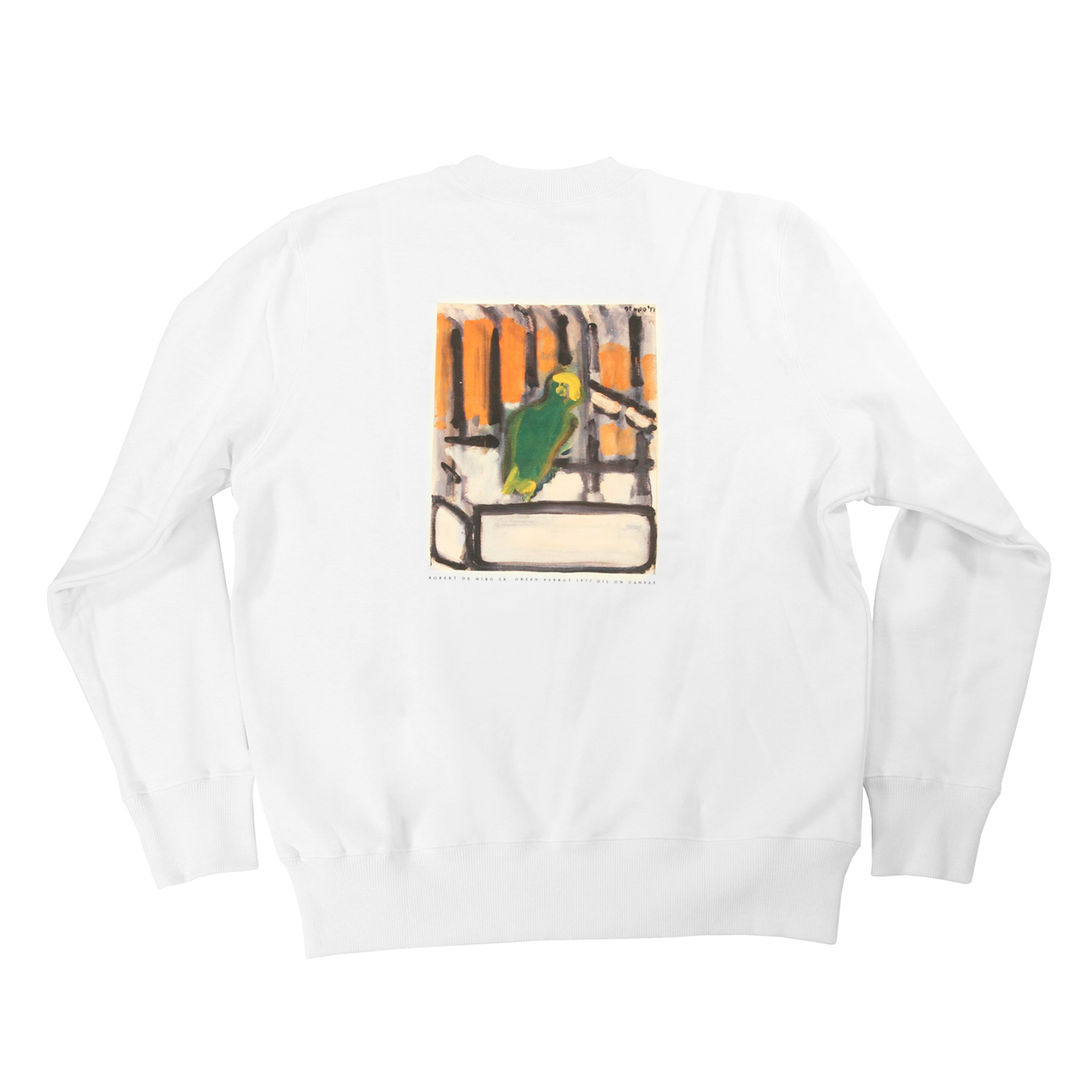 Green Parrot Crewneck