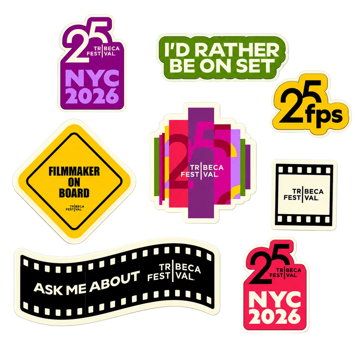 25th Anniversary Sticker Pack