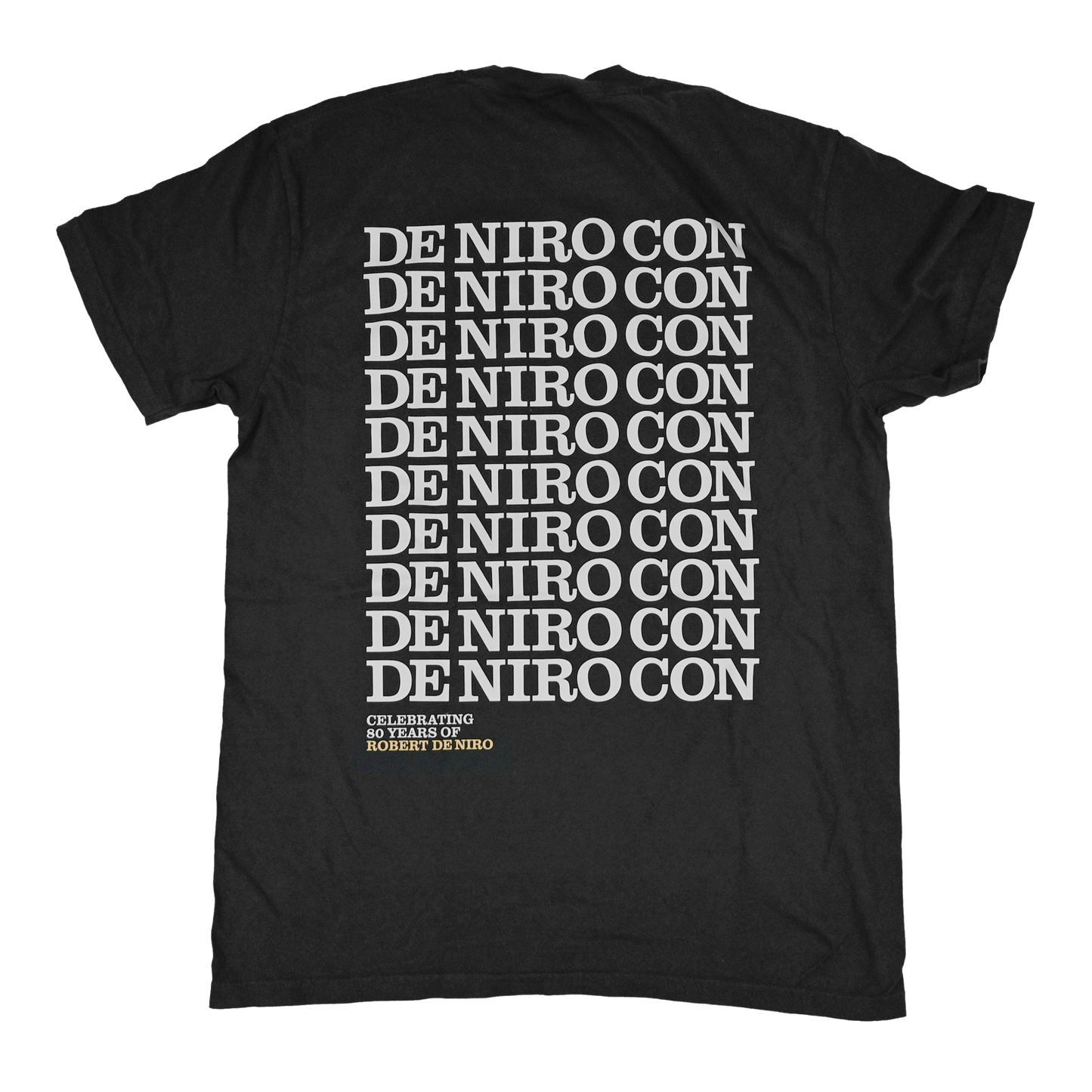 De Niro Con Black Tee