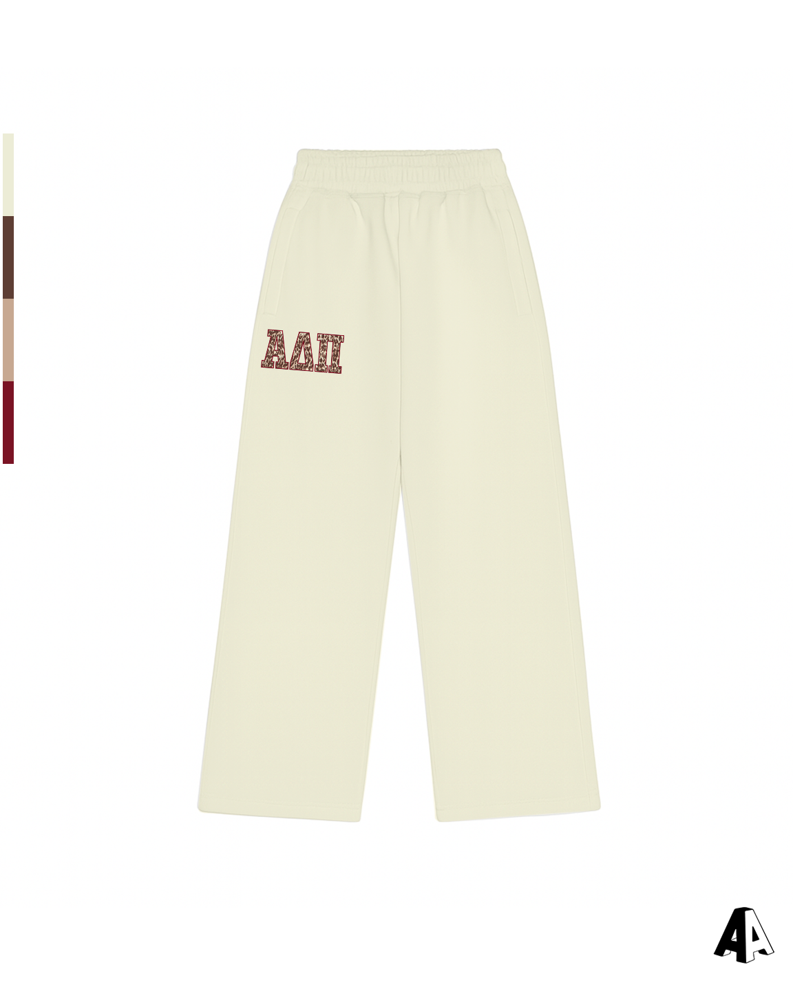 Cheetah Ivory Sweatpants