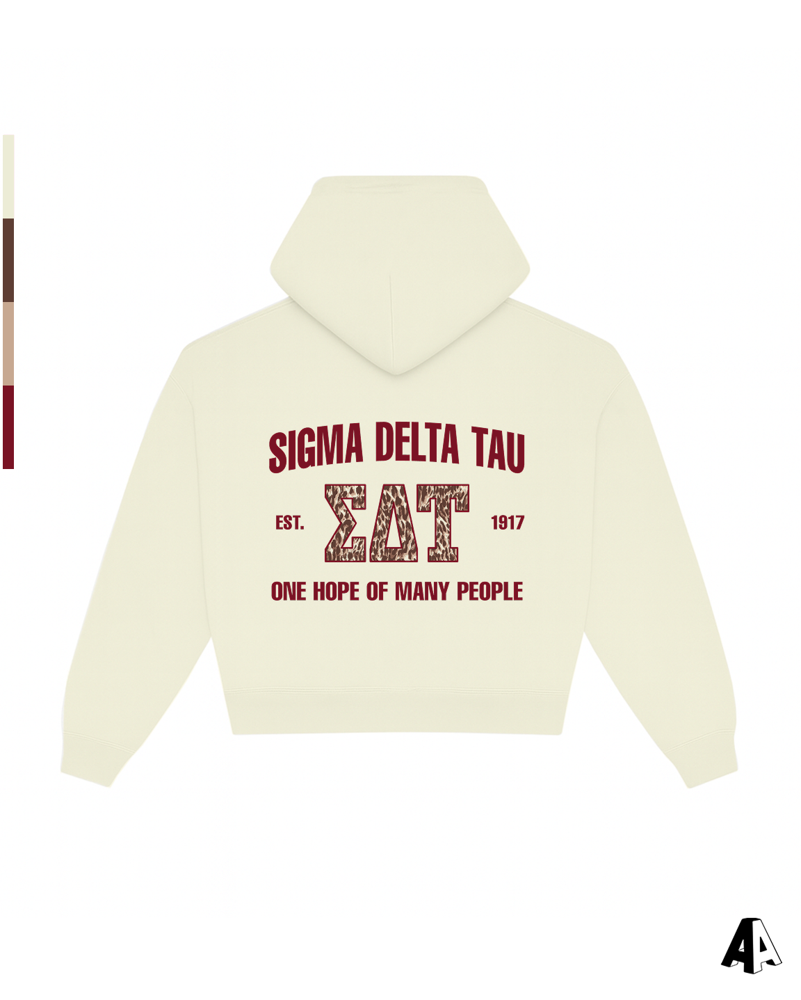 Cheetah Ivory Hoodie