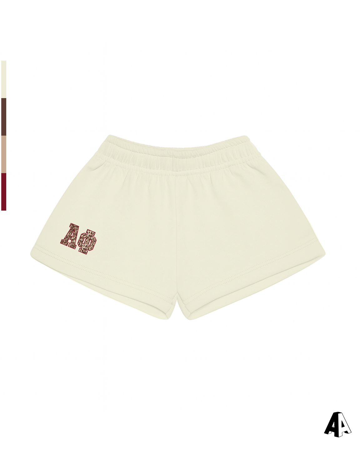 Cheetah Ivory Shorts