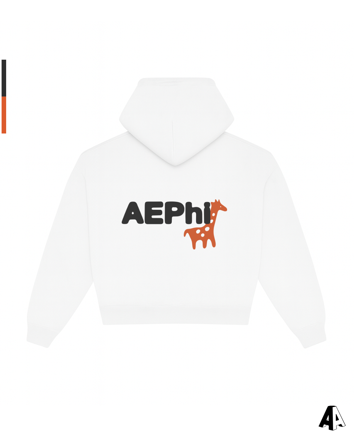 Free Spirit White Hoodie - Alpha Epsilon Phi - back